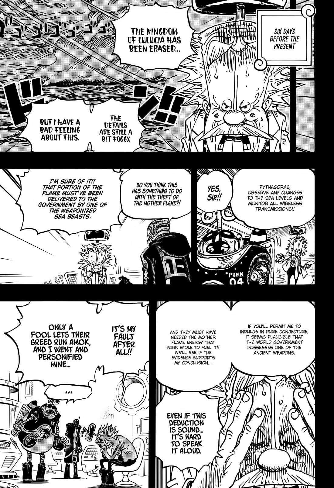 One Piece Chapter 1123 Page 9