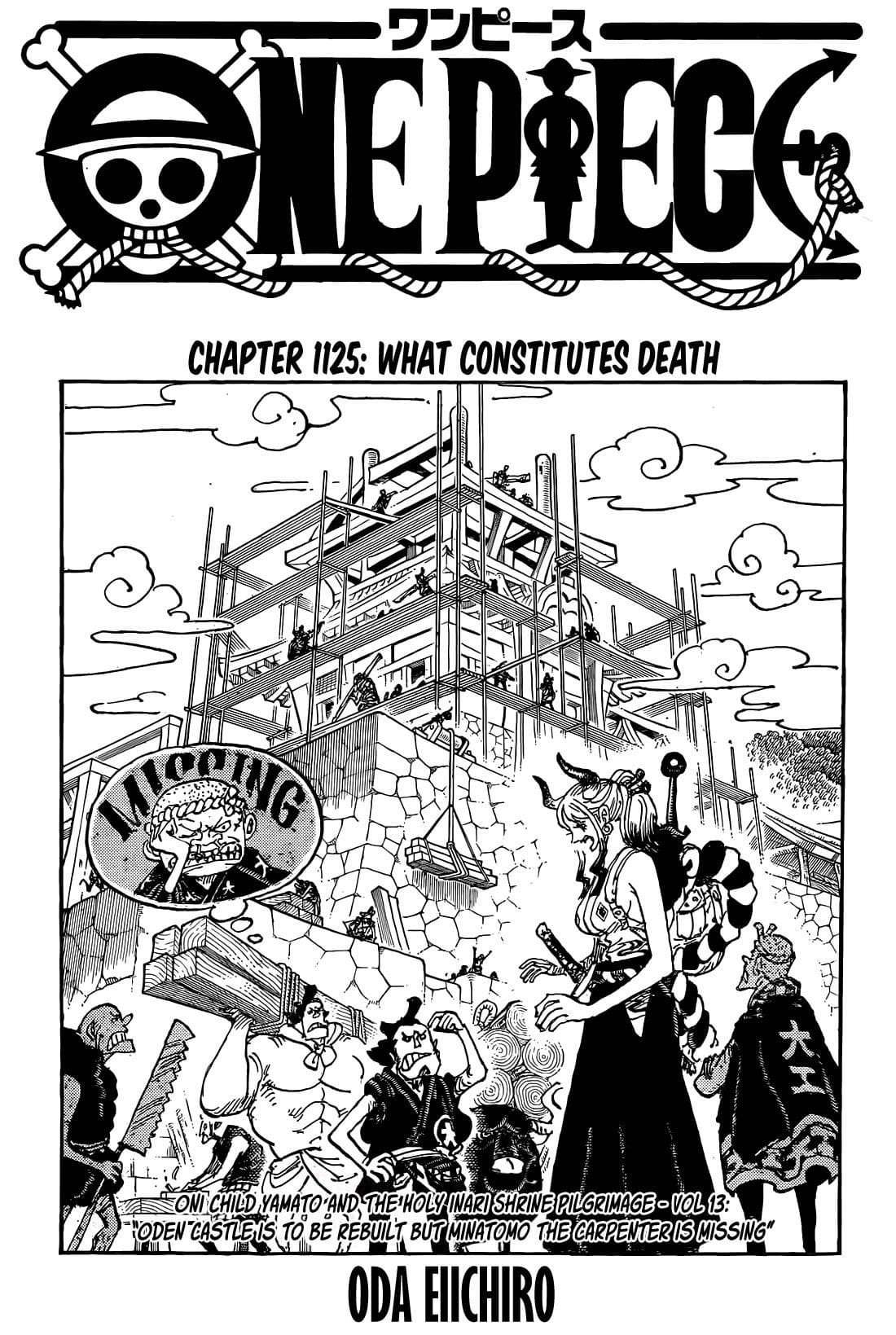 One Piece Chapter 1125 Page 2